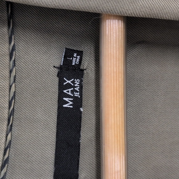 MAX OLIVE GREEN JACKET SIZE LARGE - Picture 4 of 8